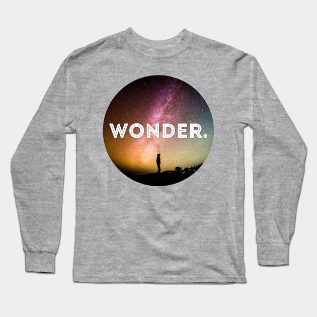 Wonder Long Sleeve T-Shirt by quotysalad